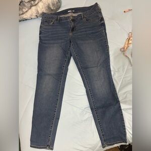 Old Navy SZ 18 Women's Skinny Jeans - Dark Blue
